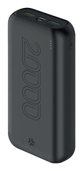 EAN 8021735222040 - Celly PBE20000CBK batería externa Ión de litio 20000 mAh Negro imagen 1