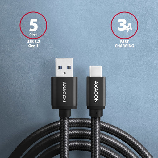 EAN 8595247906274 - Axagon BUCM3-AM20AB cable USB USB 3.2 Gen 1 (3.1 Gen 1) 2 m USB C USB A Negro imagen 2