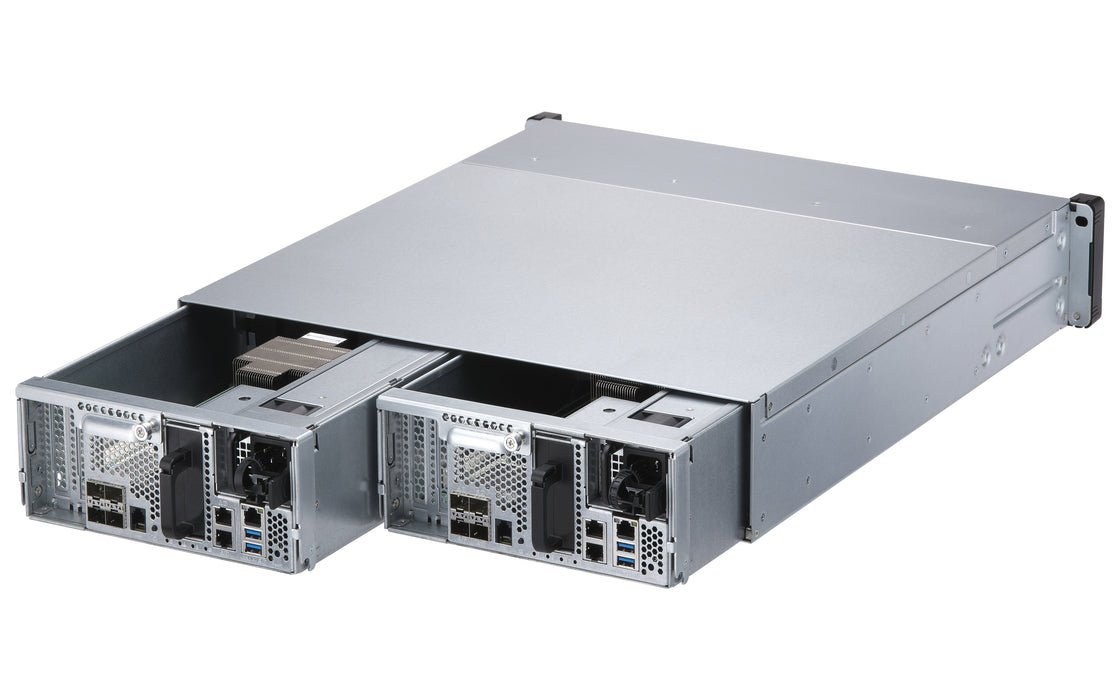 EAN 4713213516508 - QNAP ES2486dc NAS Bastidor (2U) Intel® Xeon® D D-2142IT 128 GB DDR4 0 TB QNAP Enterprise System Negro imagen 6