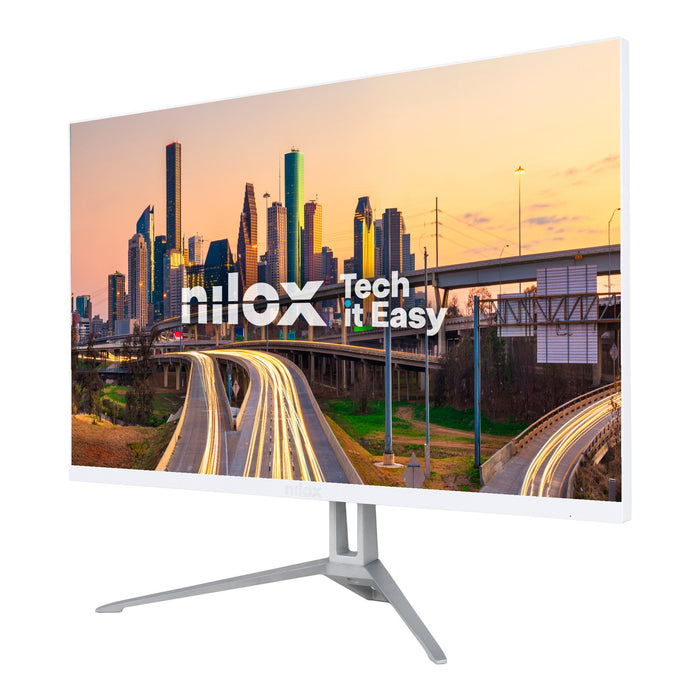 EAN 8431775036413 - Nilox NXM24FHD100W pantalla para PC 60,5 cm (23.8") 1920 x 1080 Pixeles Full HD LED Blanco imagen 2