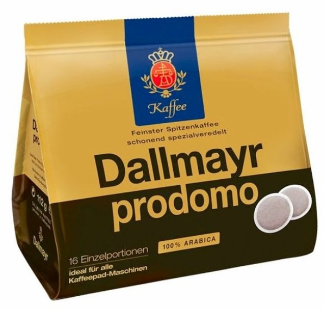 EAN 4008167003878 - Dallmayr Prodomo Dosis de café 16 pieza(s) imagen 1