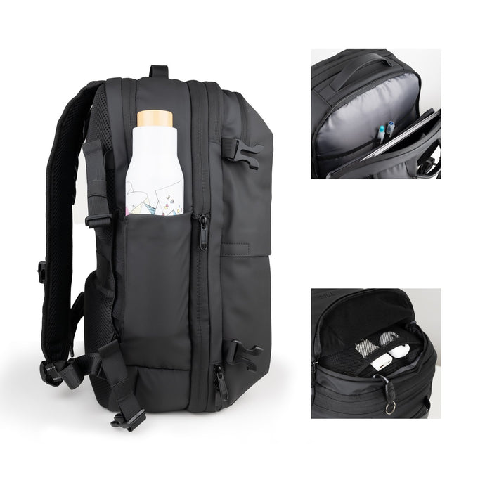 EAN 8433281017108 - TooQ TQBP-V101-BK mochila Mochila de viaje Negro Nylon imagen 5