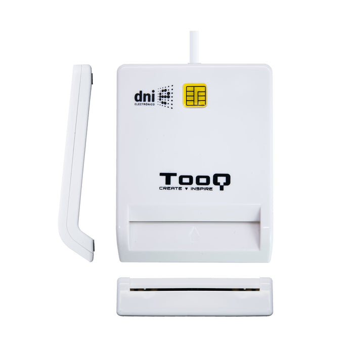 EAN 8433281008540 - TooQ TQR-210W lector de tarjeta inteligente Interior USB 2.0 Blanco imagen 2