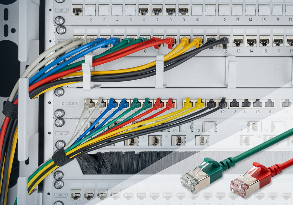 EAN 4016032504603 - Digitus DK-1632-A-030S-BL-10 cable de red Cat6a F/FTP (FFTP) Alrededor imagen 3