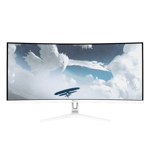 EAN 850054766960 - Arozzi Nova 34″ Curved pantalla para PC 86,4 cm (34") 3440 x 1440 Pixeles 4K Ultra HD LED Blanco imagen 1