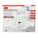 EAN 5902658102448 - 3M 9332C2 respirador reutilizable FFP3 Mascarilla de media cara Respirador purificador de aire imagen 2