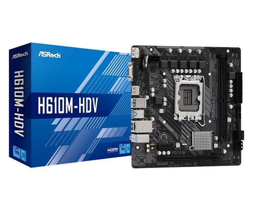 EAN 4710483936661 - Asrock H610M-HDV Intel H610 LGA 1700 micro ATX imagen 1