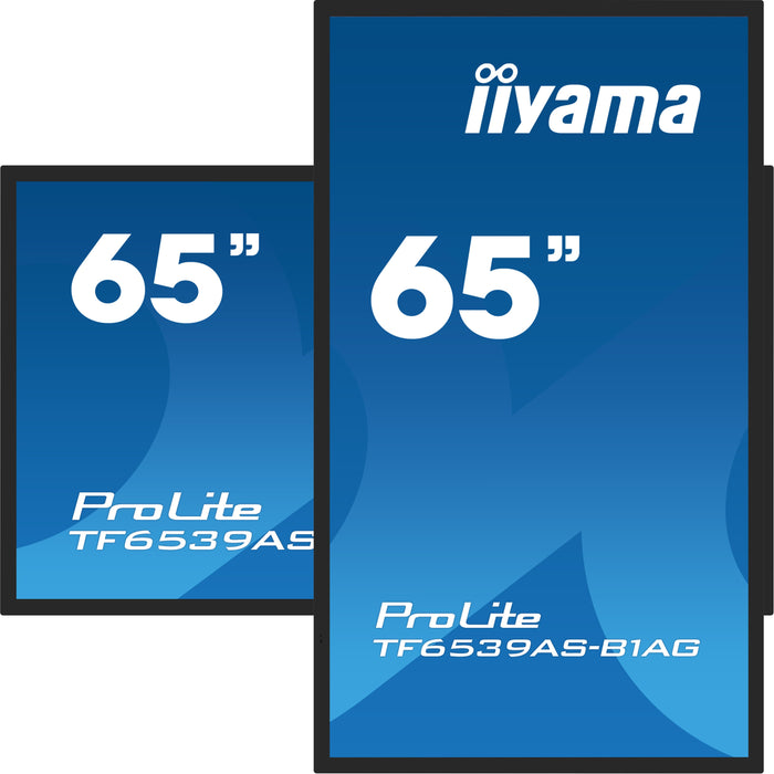 EAN 4948570123902 - iiyama TF6539AS-B1AG pantalla de señalización Pantalla plana para señalización digital 163,8 cm (64.5") L imagen 5