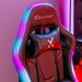 EAN 0094338230284 - X Rocker 2023028 silla para videojuegos Silla para videojuegos de PC Asiento acolchado Negro imagen 4