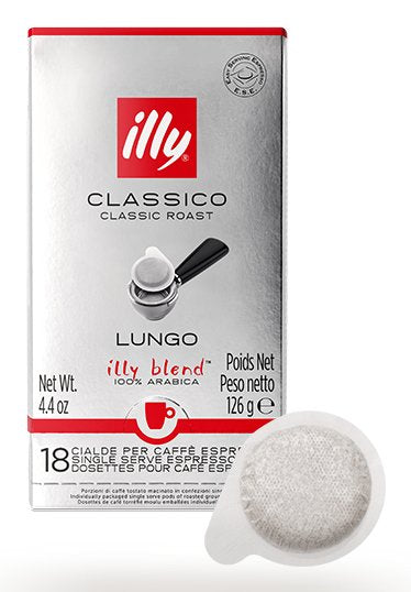 EAN 8003753223537 - Illy Lungo Dosis de café Tueste medio 18 pieza(s) imagen 1