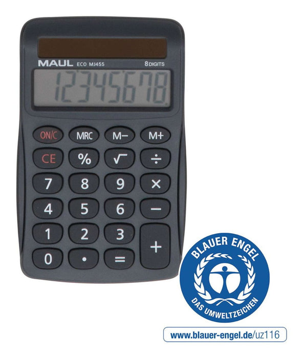 EAN 4002390092678 - MAUL ECO MJ 455 calculadora Escritorio Calculadora básica Gris imagen 2