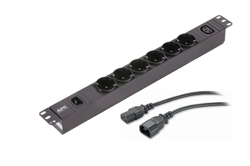 EAN 0731304424505 - APC EPDU1010B-SCH unidad de distribución de energía (PDU) 7 salidas AC 1U Negro imagen 1