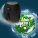 EAN 5906168633218 - Extralink HOME AIR FRYER 2L EU SJ-200 freidora Sencillo Independiente 1000 W Freidora de aire caliente Ne imagen 10