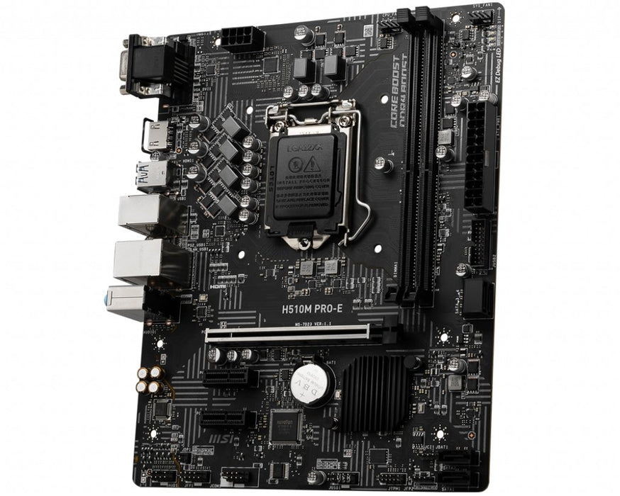 EAN 4719072883447 - MSI H510M PRO-E placa base Intel H510 LGA 1200 (Socket H5) micro ATX imagen 4