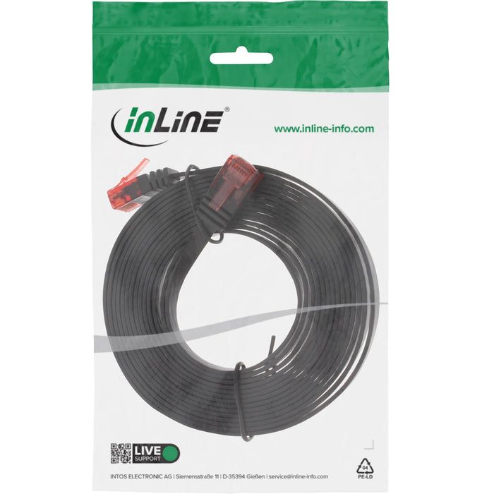 EAN 4043718157365 - InLine 4043718157365 cable de red Negro 3 m Cat6 U/UTP (UTP) imagen 4