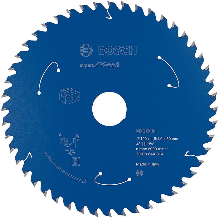 EAN 3165140957441 - Bosch ‎2608644514 hoja de sierra circular 19 cm 1 pieza(s) imagen 2