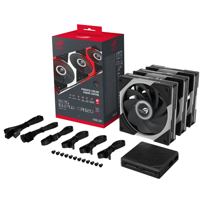 EAN 4711636413091 - ASUS ROG Eurux GR120 ARGB Reverse Fan - Triple Pack Carcasa del ordenador Ventilador 12 cm Negro, Blanco  imagen 33