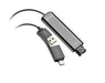 EAN 0017229175112 - HP Poly DA75 USB to QD Black Adapter TAA Adaptador de interfaz imagen 1