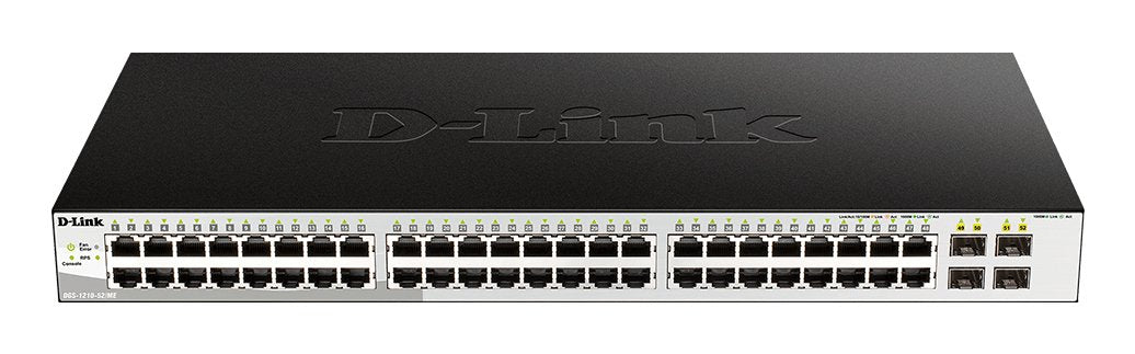EAN 790069468223 - D-Link DGS-1210-52/ME Gestionado L2 Gigabit Ethernet (10/100/1000) 1U Negro imagen 1