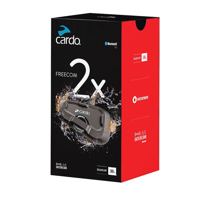 EAN 828831843036 - Cardo FRC2X103 intercomunicador para motocicletas 2 canales 800 m Negro imagen 3