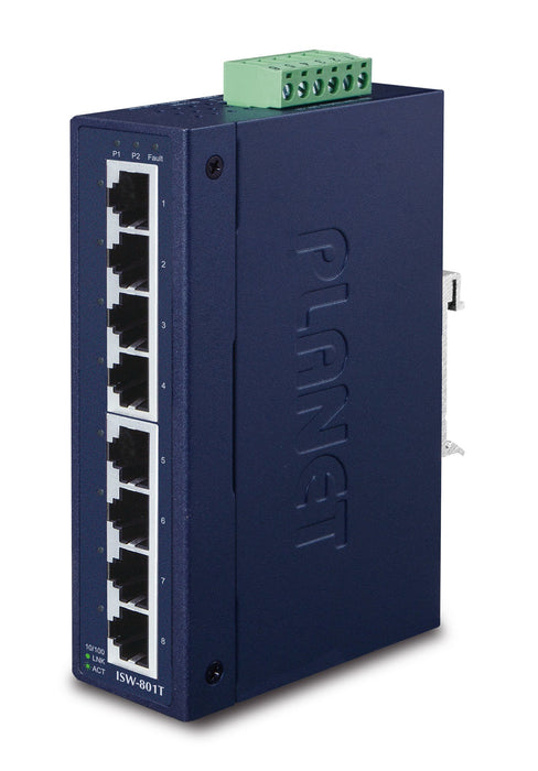 EAN 4711213687228 - PLANET ISW-801T switch No administrado L2 Fast Ethernet (10/100) Azul imagen 1