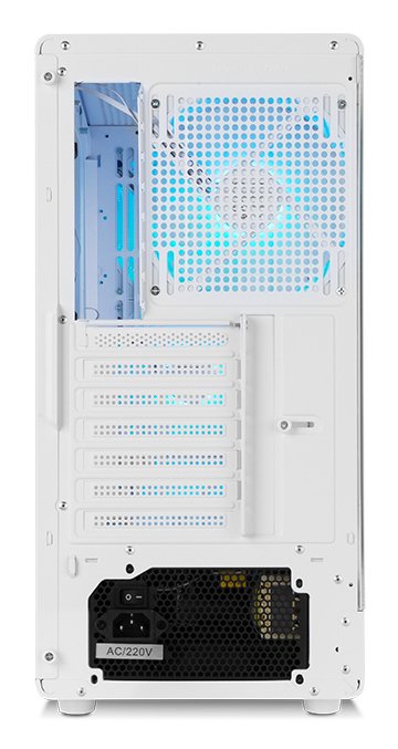 EAN 8436587975981 - NOX Hummer NXHUMMERAEROWH carcasa de ordenador Midi Tower Blanco imagen 9