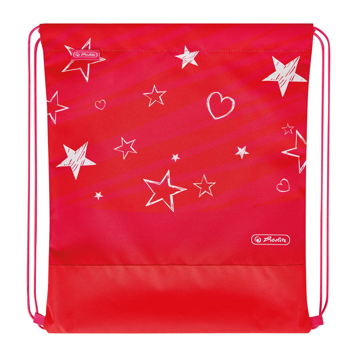 EAN 4008110283920 - Herlitz SoftLight Plus Stars&Strips juego de mochila escolar Chica Poliéster Rosa, Rojo imagen 18
