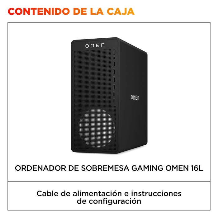EAN 0199764264398 - HP OMEN 16L Gaming Desktop PC TG03-0087ns PC AMD Ryzen™ 7 8700F 32 GB DDR5-SDRAM 1 TB SSD NVIDIA GeForce  imagen 4