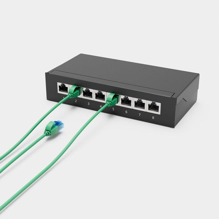 EAN 4017538083104 - shiverpeaks BS08-22033 cable de red Verde 2 m Cat6 U/UTP (UTP) Alrededor imagen 3