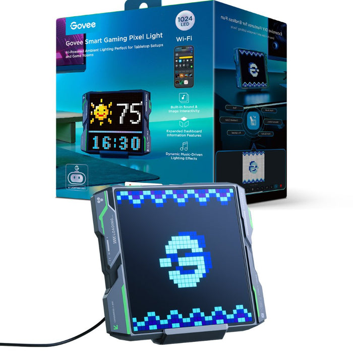 EAN 6974316995944 - Govee Pixel Light Lámpara de mesa inteligente Wi-Fi/Bluetooth imagen 1