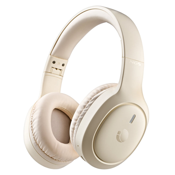 EAN 8435430628685 - NGS Artica Tempest Beige Auriculares Inalámbrico y alámbrico Diadema Llamadas/Música USB Tipo C Bluetooth imagen 1