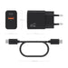 EAN 8435739905470 - AISENS ASCH-20W2P084-BK cargador de dispositivo móvil Teléfono móvil, Smartphone, Cámara digital, Univers imagen 4