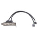 EAN 0065030831772 - StarTech.com USBPLATELP tarjeta y adaptador de interfaz Interno imagen 2