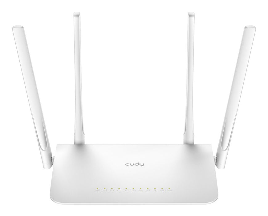 EAN 6971690791179 - Cudy WR1300 router inalámbrico Gigabit Ethernet Doble banda (2,4 GHz / 5 GHz) Blanco imagen 1