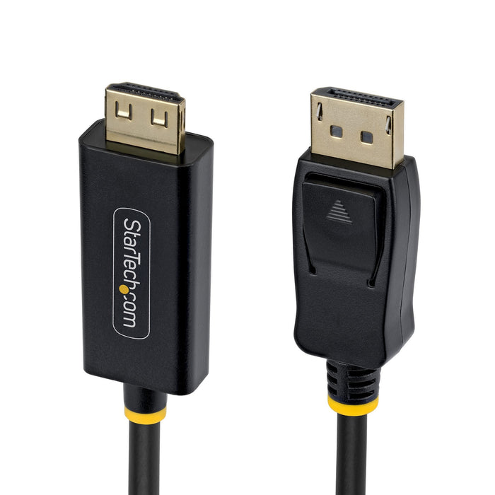 EAN 65030917445 - StarTech.com 15F-DP-HDMI-4K60-GR adaptador de cable de vídeo HDMI tipo A (Estándar) Negro imagen 1