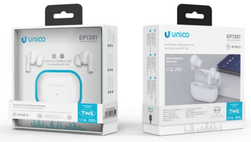 EAN 8435719613814 - UNICO EP1381 auricular y casco Auriculares True Wireless Stereo (TWS) Dentro de oído Llamadas/Música Blue imagen 2