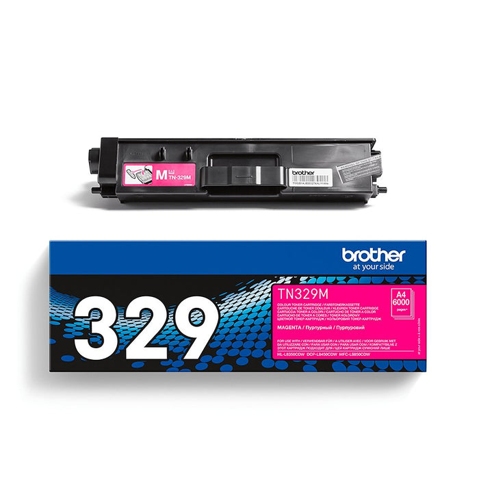 EAN 4977766735070 - Brother TN-329M cartucho de tóner 1 pieza(s) Original Magenta imagen 4