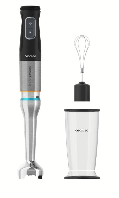 EAN 8435484039734 - Cecotec 03973 licuadora Batidora de inmersión 1500 W Negro, Acero inoxidable imagen 1
