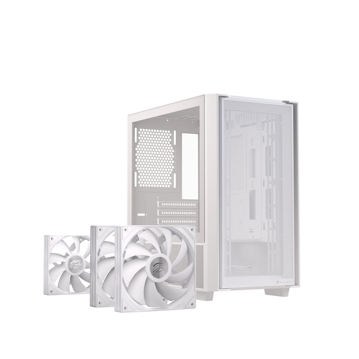 EAN 6977277360417 - Einarex EXCS-PM-150R-W carcasa de ordenador Midi Tower Blanco imagen 4
