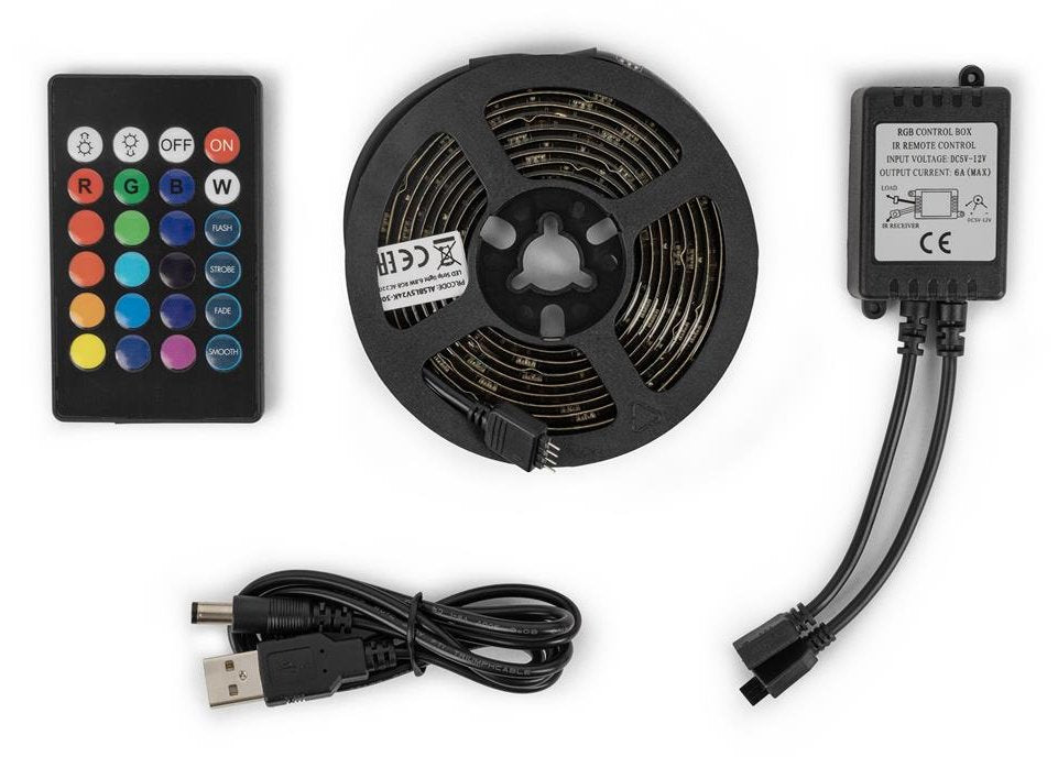 EAN 5999097949802 - Avide ALSBL5V24K-30RGB65 cinta luminosa Regleta luminosa universal LED 6,8 W 2000 mm imagen 8