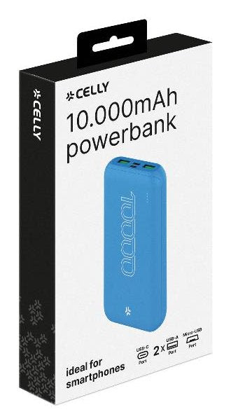 EAN 8021735226017 - Celly PBE10000C 10000 mAh Azul imagen 2