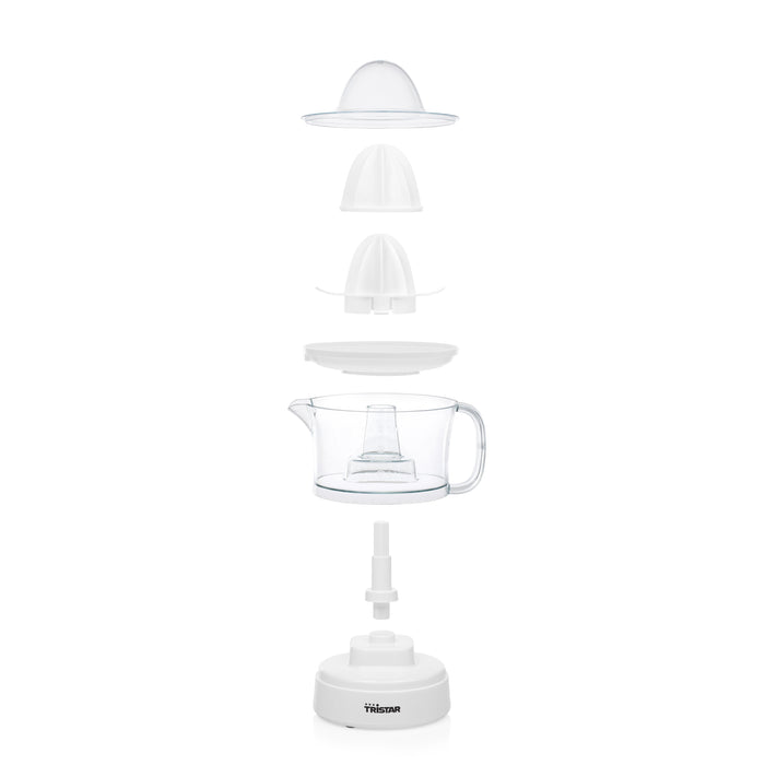 EAN 8713016091659 - Tristar CP-3005 prensa de cítricos eléctricos 0,5 L 25 W Blanco imagen 8