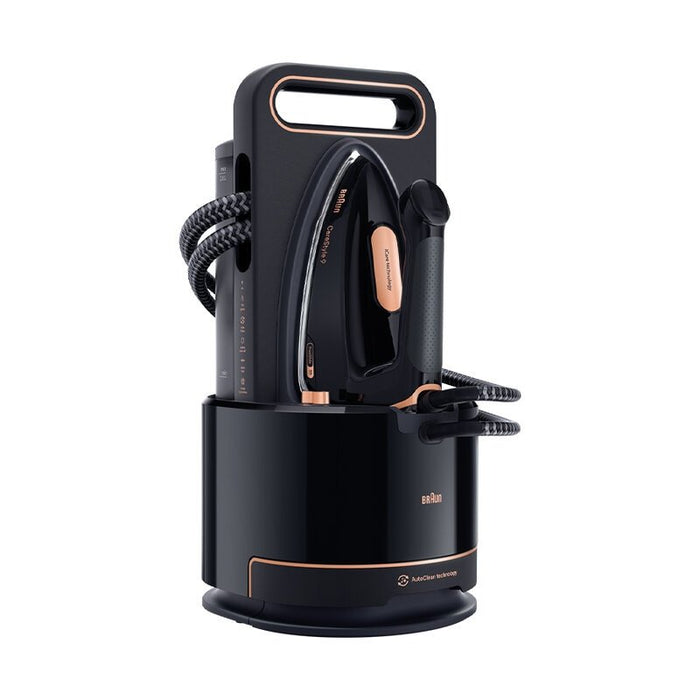 EAN 8021098003584 - Braun CareStyle 9 IS 9090 BK 2700 W 2 L EloxalPlus soleplate Negro, Cobre imagen 1