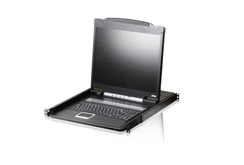 EAN 4710469343650 - ATEN CL1000N consola de rack 48,3 cm (19") Negro 1U imagen 1