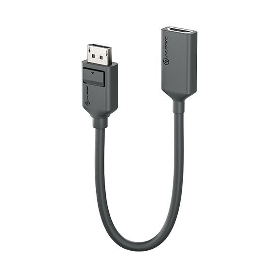 EAN 9350784021595 - ALOGIC EL2DPHD-ADP adaptador de cable de vídeo 0,2 m DisplayPort HDMI Negro imagen 2