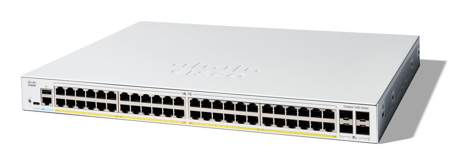 EAN 0889728521758 - Cisco C1200-48P-4X switch Gestionado L2/L3 Gigabit Ethernet (10/100/1000) Blanco imagen 1