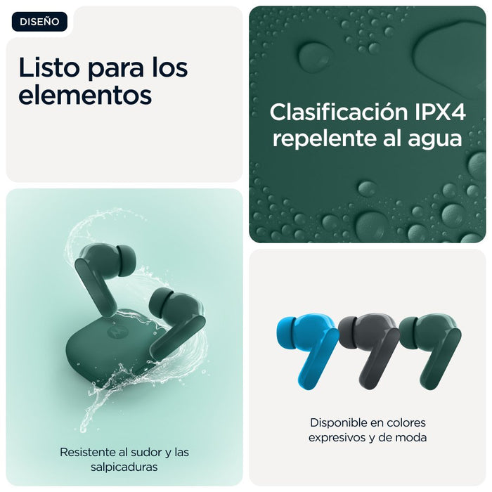 EAN 0840493607030 - Motorola Moto Buds Bass Auriculares True Wireless Stereo (TWS) Dentro de oído Llamadas/Música Bluetooth V imagen 16