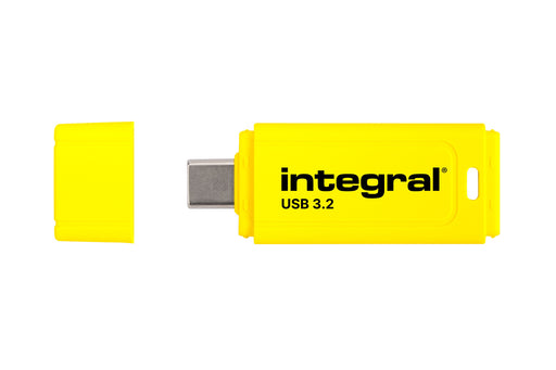 EAN 5055288452107 - Integral Neon-C INFD128GBNEONCYL3.2 unidad flash USB 128 GB USB Tipo C 3.2 Gen 1 (3.1 Gen 1) Negro imagen 1