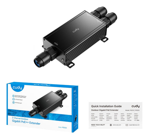 EAN 6971690791506 - Cudy POE25 adaptador e inyector de PoE Gigabit Ethernet 100 V imagen 2