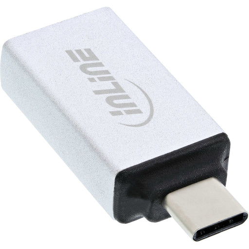 EAN 4043718258765 - InLine 35801 cambiador de género para cable USB type C male USB-A Plata imagen 1